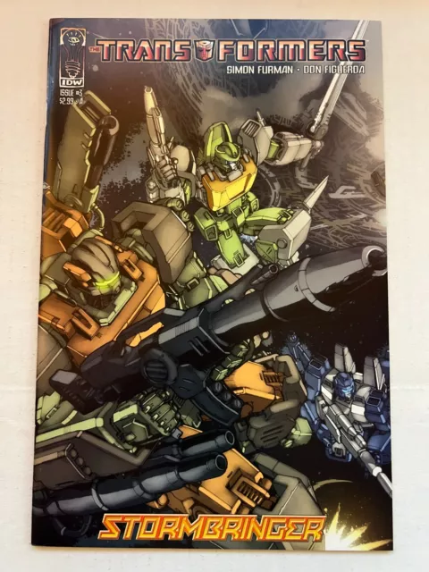 The Transformers: STORMBRINGER #3A (IDW, July 2006) Cover A (Wraparound Variant)