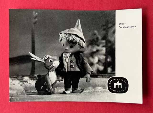 DDR AK Unser SANDMÄNNCHEN 1964 Sandmann mit Hase      ( 139382