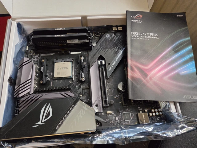 PAQUETE AMD RYZEN 3800x ATX Asus X570-F Gaming Rog Strix 16 GB
