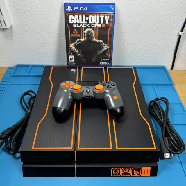Sony PlayStation 4 PRO 1TB Gaming Console Black with Call Of Duty Black Ops  3 BOLT AXTION Bundle Used