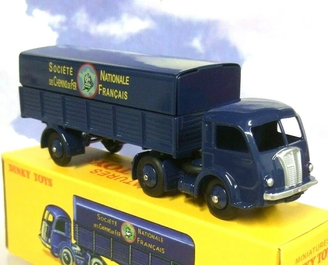 Panhard semi-remorque SNCF Dinky Toys n° 32 AB, NEUF, en boîte