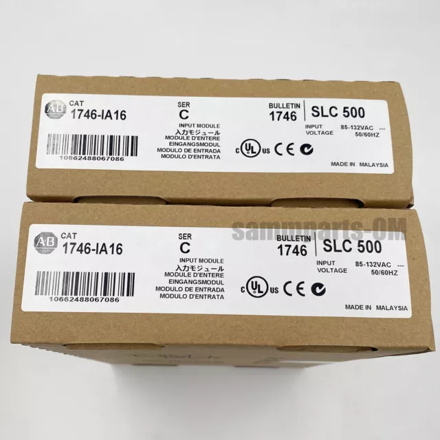 New Sealed Allen Bradley 1746-IA16 SER C SLC 500 Input Module PLC AB 1746-IA16