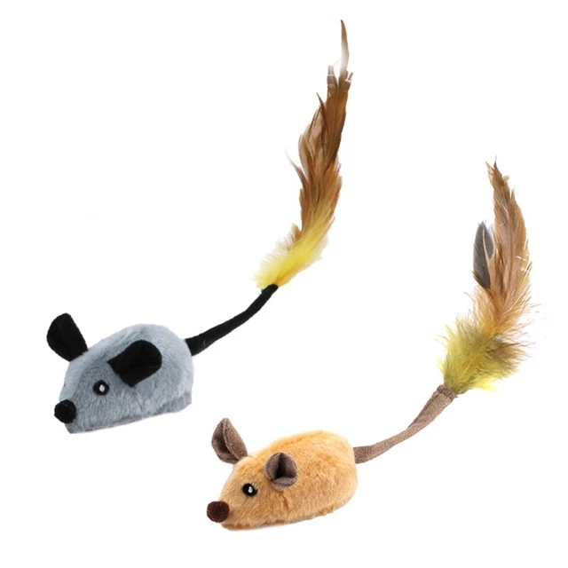 Cat Activity Mice Toy Lovely Electric Puppy Swatting Toy Cat Hunting Toy