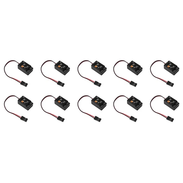10x giroscopio giroscopio per D12 1/10 RC auto drift corsa uscita sterzo auto inH4E1