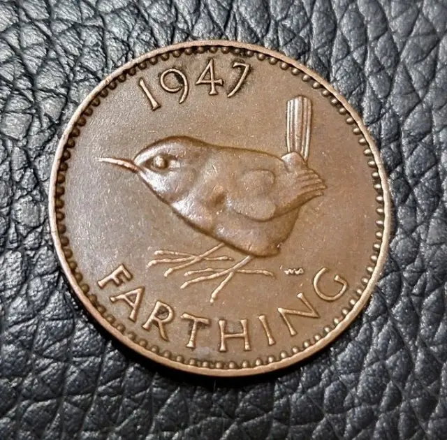 1947  Great Britain Farthing Coin