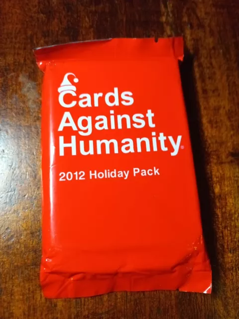 Cards Against Humanity 2012 Holiday Pack Expansion Set Factory Sealed