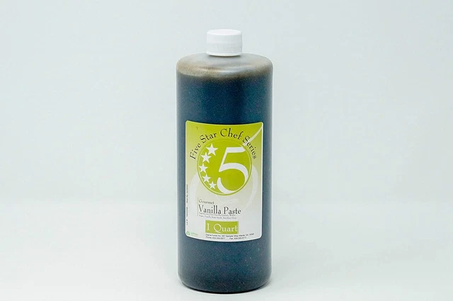 Five Star Chef Gourmet Vanilla Paste, 32 Fluid Ounce