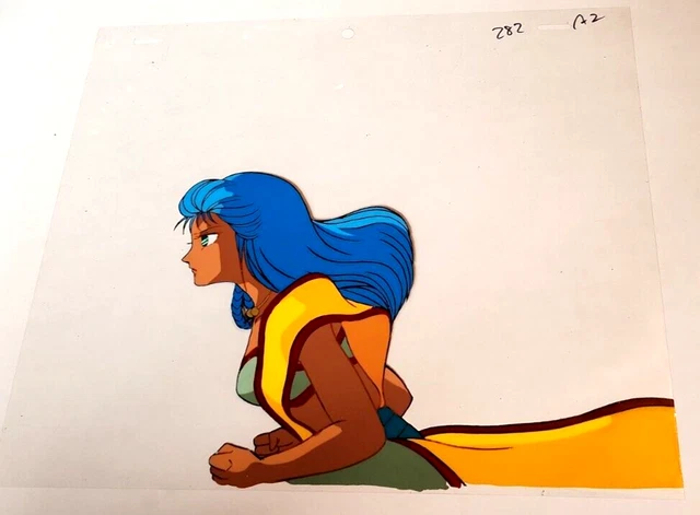 Orig Japanese Anime Cel RONIN WARRIORS - NARIA ~ #285 RAY ROHR Art