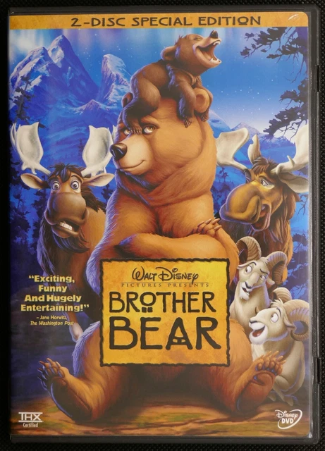 🐻 Walt Disney's Classic Brother Bear on DVD - 2004 2-Disc Set, Special Edition