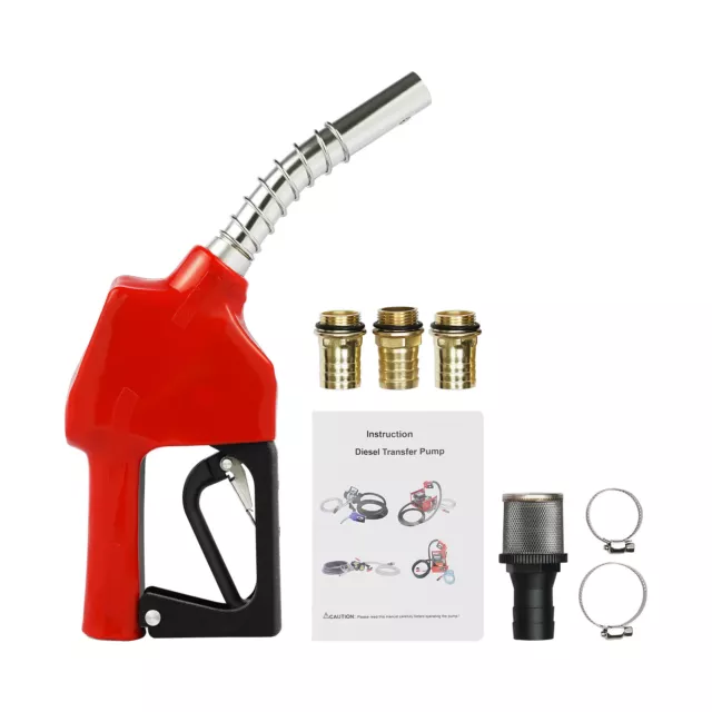 50l/min Pompa Diesel Pompa Olio Riscaldatore Autoadescante Con Pistola Automatica 12V 175W