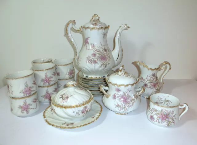 Service Manufacture De Porcelaine De Fuisseaux IN Baudour Belgique Service à Thé