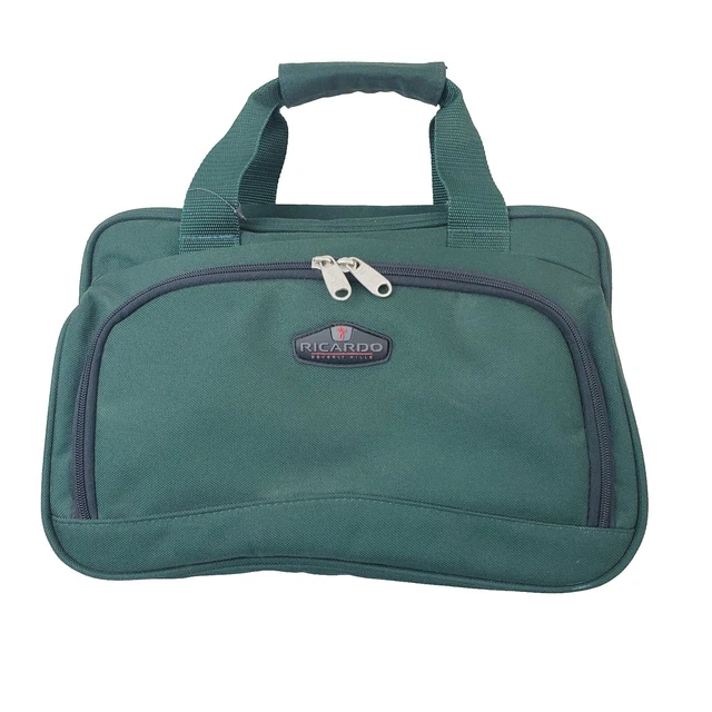 Ricardo Beverly Hills Luggage Travel Bag 16" Green Carry On Duffle Tote Shoulder