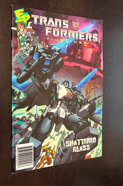 TRANSFORMERS TIMELINES SHATTERED GLASS #3 (FP Comics) -- 2008 Botcon VARIANT FN