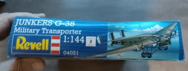 Junkers G-38 Military Transporter   1:144  Revell 04021 2