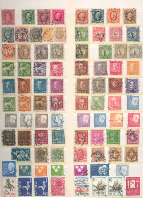 Briefmarken Schweden - Sverige