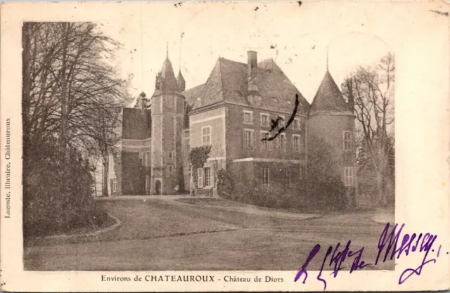 *48092 cpa approx. de Châteauroux - Château de Diors