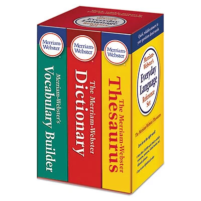 Merriam Webster SET,MW,LANGUAGE REF ST MER332-8  Merriam Webster MER332-8