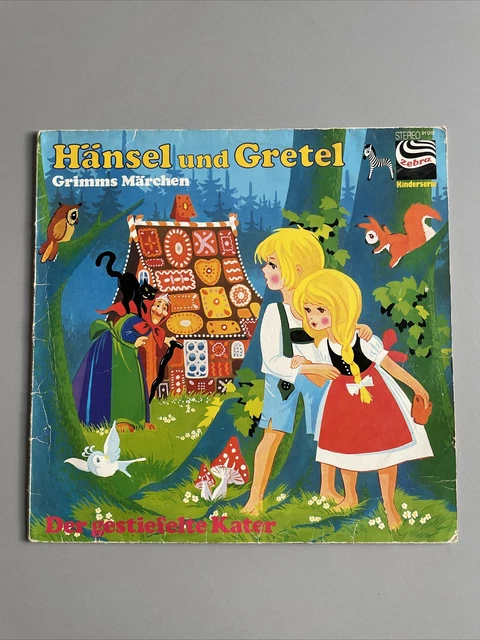 Hänsel Und Gretel Märchen Kurzfassung GRIMMS MÄRCHEN &HÄNSEL Und Gretel" Kinder Schallplatte Lp Zebra Verlag