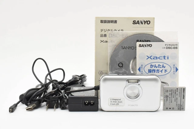 SANYO XACTI DSC-E6 Compact Camera Digital $235.85 - PicClick CA