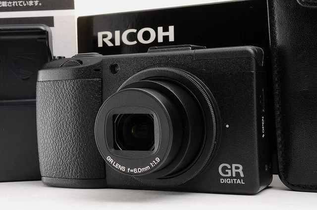 [851 Shots Near Mint in Box] Ricoh GR Digital III 10.0MP Digital Compact Camera
