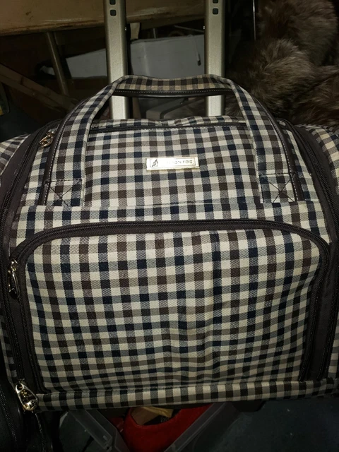 London Fog Northwood 360Ul Under Seat  Bag Carry On Travel Luggage On Wheels