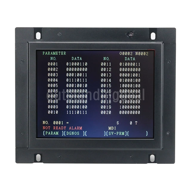 Industrial LCD Display Monitor For FANUC 9" CRT Monitor A61L-0001-0086 CNC Syste