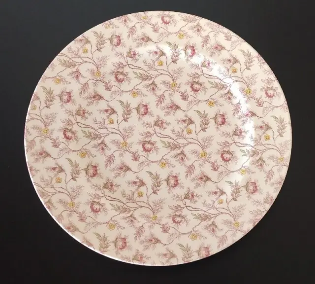 Copeland Spode - Rosebud Chintz - Chop Plate Round Platter - England