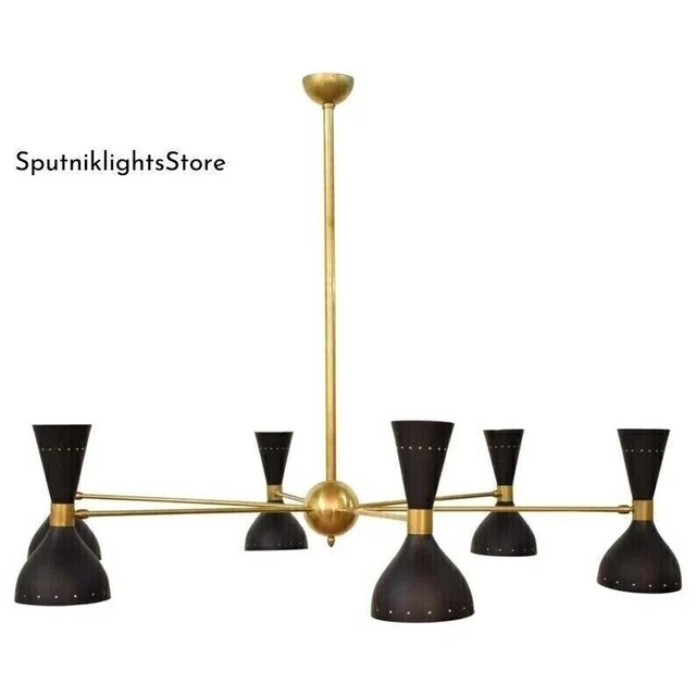 Lot de 3 plafonniers muraux Diabolo style italien moderne style