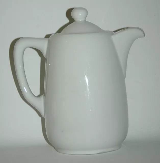 alte Bauscher Weiden Porzellan Tee Kanne weiß ca. 19,5cm
