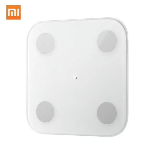 Xiaomi Bilancia Mi Body Composition Scale 2 Bluetooth 5.0 ABS e vetro temperato