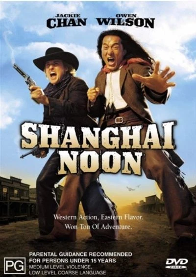SHANGHAI NOON (DVD) Jackie Chan/Owen Wilson R4 #1584