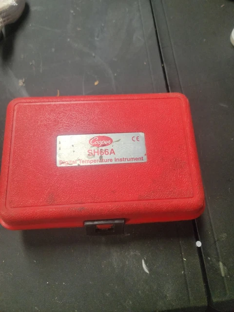 COOPER-ATKINS SH66A MULTI-TEMPERATURE Thermistor Instrument - Red $20. ...