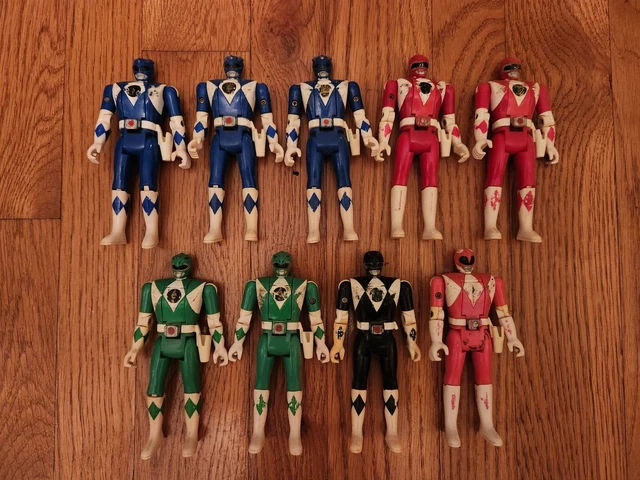 MIGHTY MORPHIN POWER Rangers 1993 Bandai 8 Inch Flip Head Action Figure ...