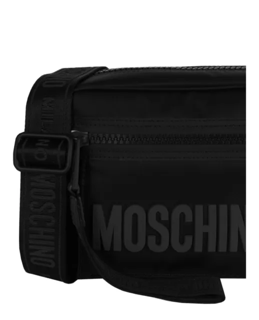 Moschino Mens Logo Crossbody Bag 3