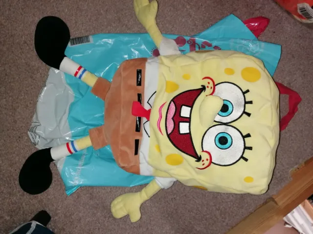 Large Nickelodeon Spongebob Square Pants Cuddle Toy