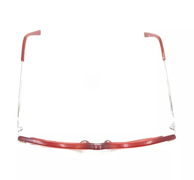 MAX MARA TRANSLUCENT Red Cat Eye Eyeglasses Frames 51-17 145 Designer ...