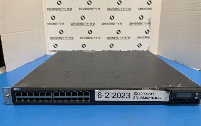 Juniper EX 4200 Series EX4200-24T 8PoE 24 Port