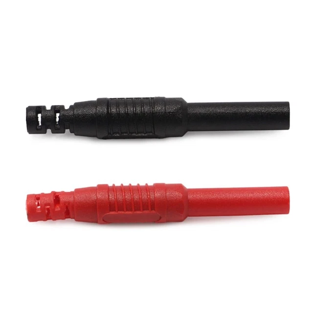 4 Ale To Ale Banana Connector Test Cable 4 Renewable Banana Connector Wire Lead Terinal Cable