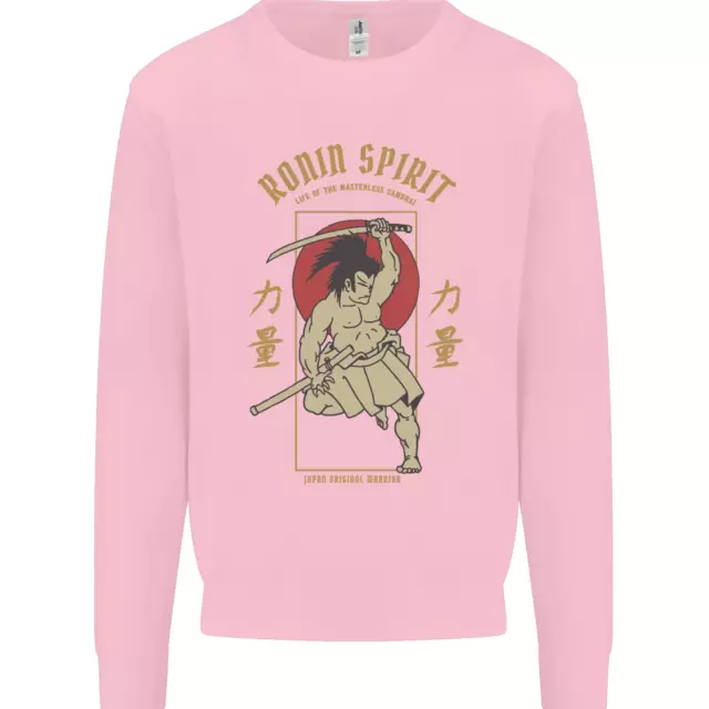 Ronin Spirit Samurai Giappone Felpa Uomo Giapponese Maglione 12