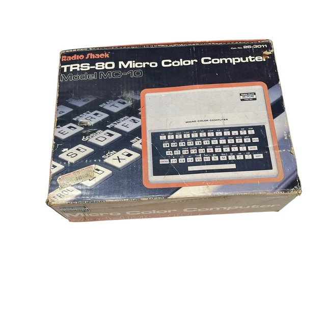VINTAGE RADIO SHACK TRS-80 Micro Color Computer 26-3011 $337.53