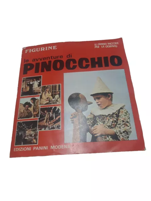 Album Le Avventure Di PINOCCHIO Panini 1972  completo leggi descrizione.