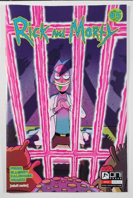 Rick and Morty #5 2023 Marc Ellerby Cover A Oni Press Comic Book