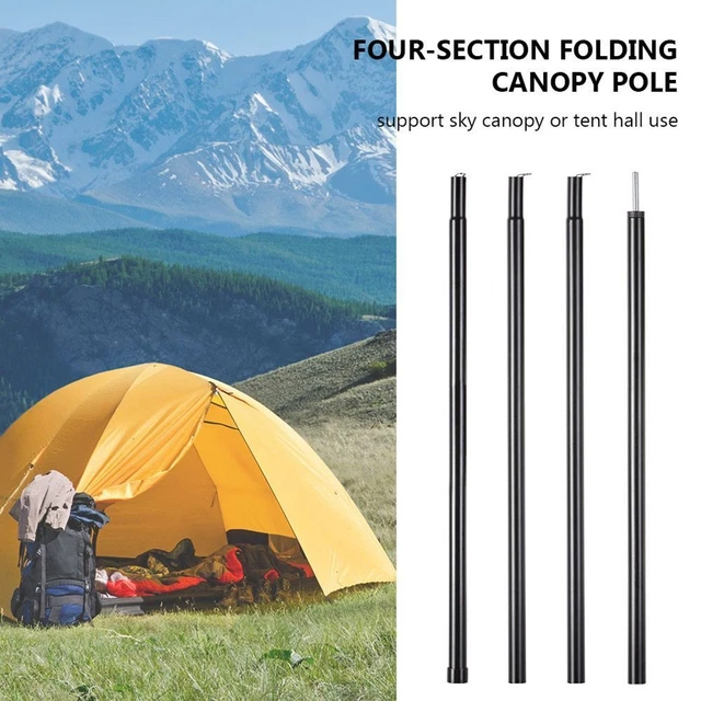 CAMPING AWNING BRACING Rod Tent Canopy Tarp Pole Tent Equipment Tent ...
