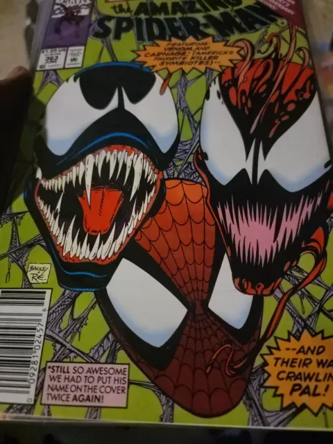 Amazing Spider-Man #363 - Venom Carnage Marvel 1992 Comics NM
