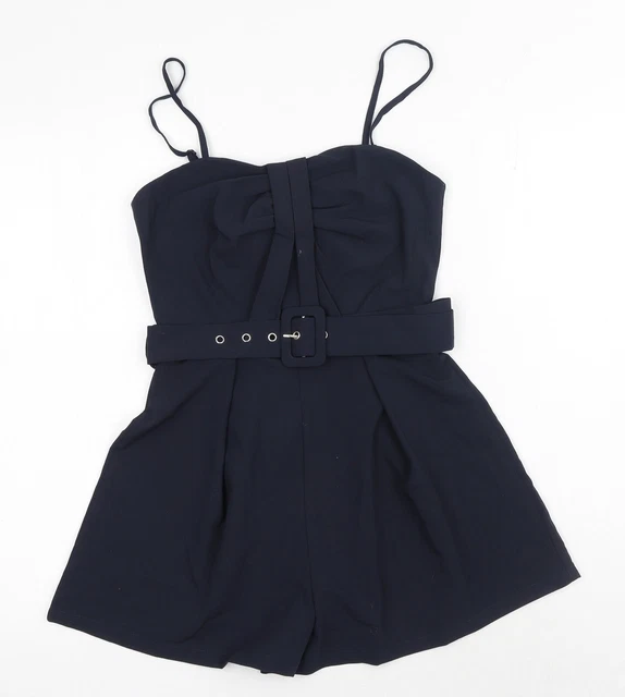 SheIn tuta da donna blu poliestere taglia unica XS cerniera