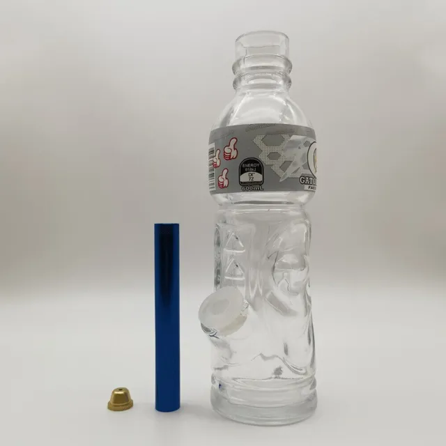 23cm Glass Hookah Drink Bottle Hand Pipe Beaker Smoking Pipes Portable Hookahs 2
