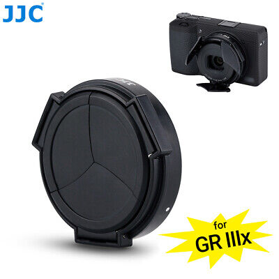 JJC Auto Open Lens Cap Lens Cover Protection Cover for Ricoh GR IIIX GR3X GRIIIX