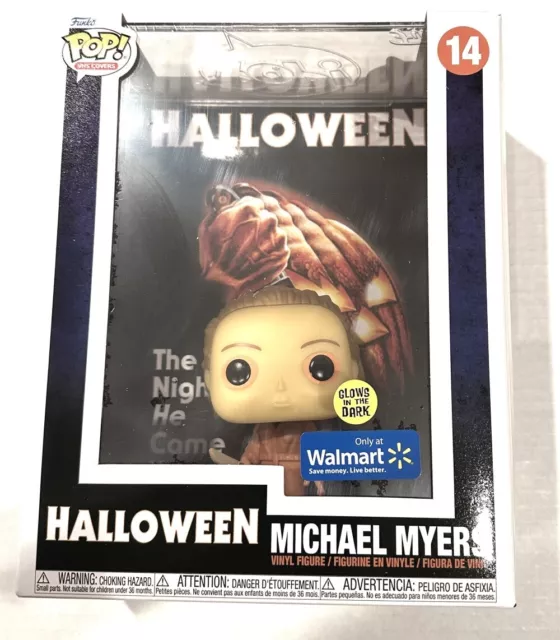 Funko Pop! #14 Cover Michael Myers Halloween VHS cover GITD Exclusive NEW