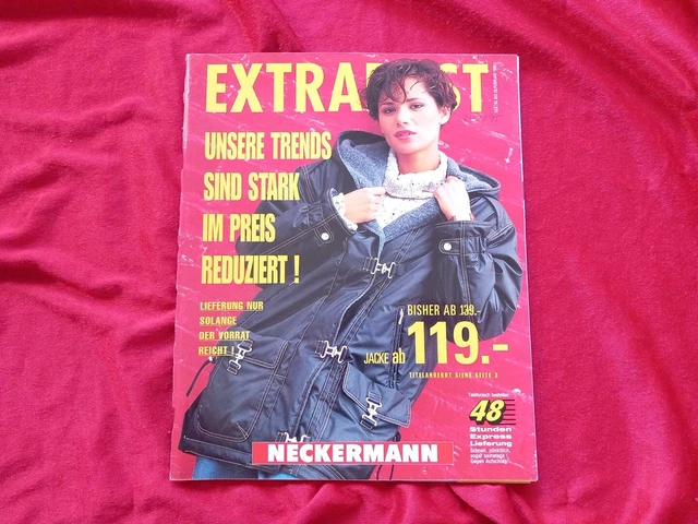 NECKERMANN 'EXTRAPOST' HERBST Winter 1995 1996 - Vintage Katalog ...