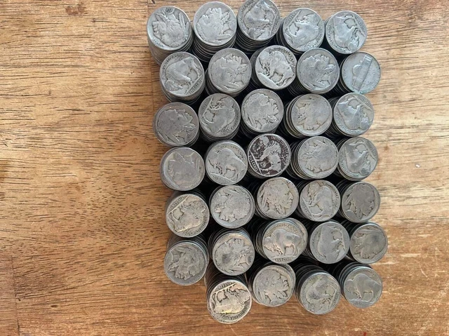 buffalo head nickels lot